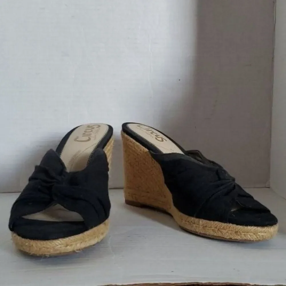 Circus By Sam Edelman Bea Platform Wedges Espadrilles Sandals Women's Woman's 9M